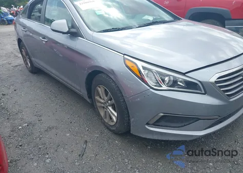 2016 Hyundai Sonata Se из США, поврежденный, VIN 5NPE24AFXGH333992